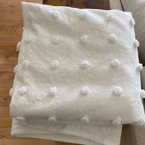 Anthropologie pom curtains 48”x90”